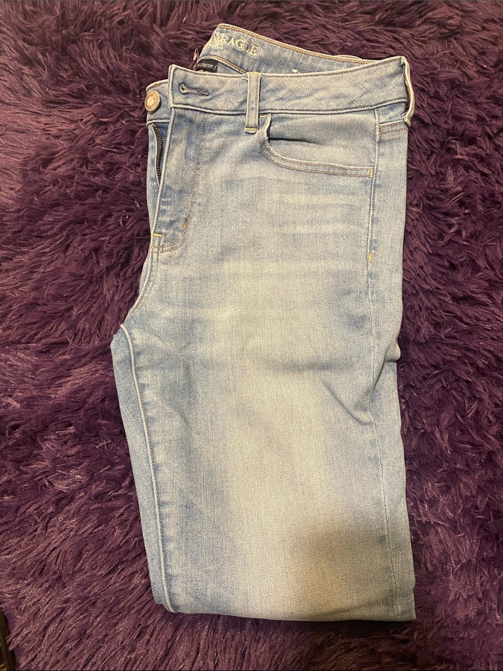 American Eagle Outfitters Light Blue Women's Skinny Jeans